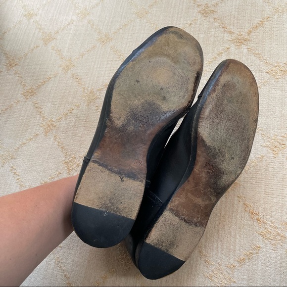 Prada Men’s Black Round Toe Oxford’s - Picture 5 of 6